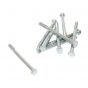 Hex bolt M8X110 Galvanized Din 931