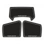 Stickerset Honda MT50 Paris Dakar Black 3-Parts