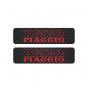 Tank stickers Vespa Piaggio Carbon/Red