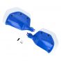 Handguard set Polisport Blue/White Honda MT