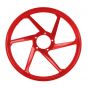 17 Inch Star Rim Puch Maxi Fast Arrow Red