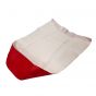 Buddyseat cover Red Smooth Honda MT5