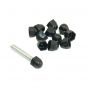 Cover M8 Hex Nut Black A piece