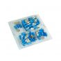 Assortiment set Cable lug flatners Blue - 50 Pieces