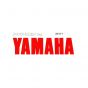 Sticker Yamaha "Powered By" Red