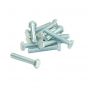 Hex bolt M6X35 Galvanized Din 933