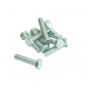 Hex bolt M8X30 Galvanized Din 933