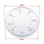 Glass for VDO Speedometer 120KM Kreidler/Zundapp