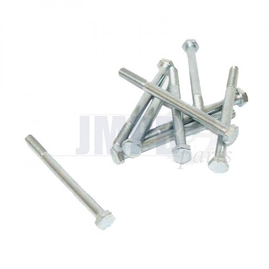 Hex bolt M8X140 Galvanized Din 931