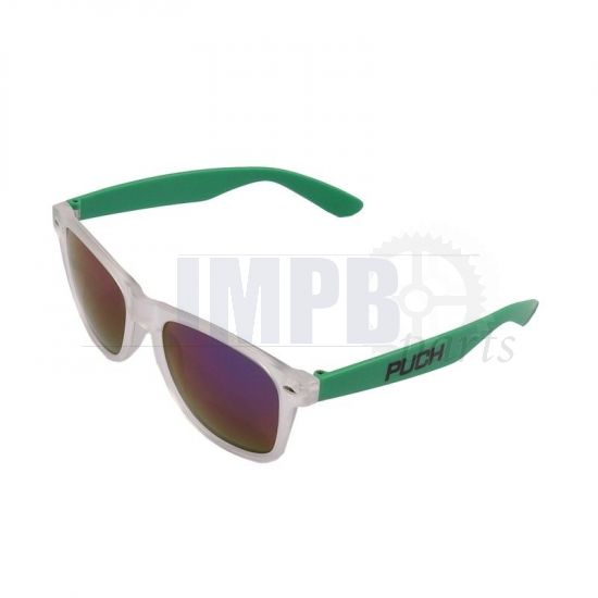 Sunglasses Puch White/Green