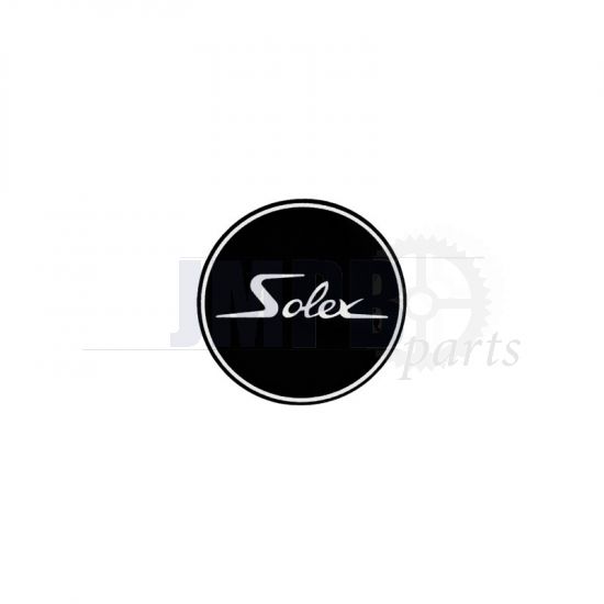 Sticker Solex Logo Round Black/White 41MM