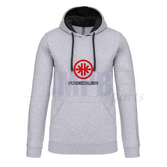 Sweater Kreidler Hoodie Grey