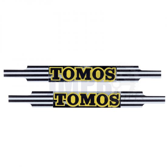 Stickerset Tomos Chrome Yellow