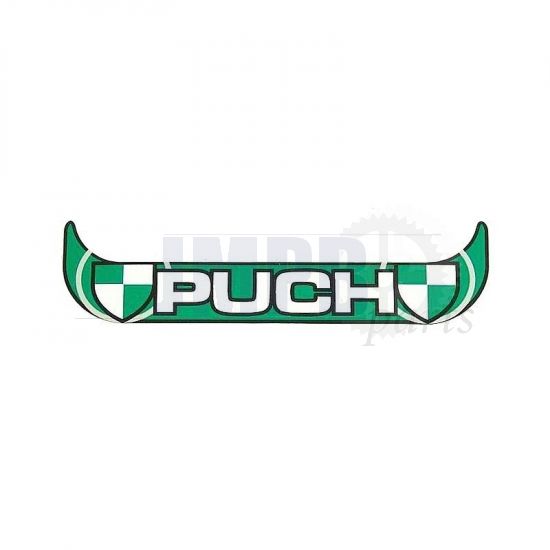 Sticker License plate holder Small Puch Green