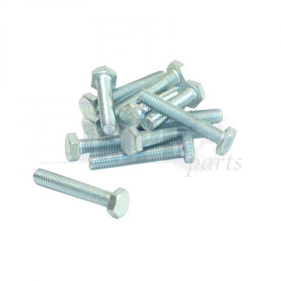 Hex bolt M7X40 Galvanized Din 933