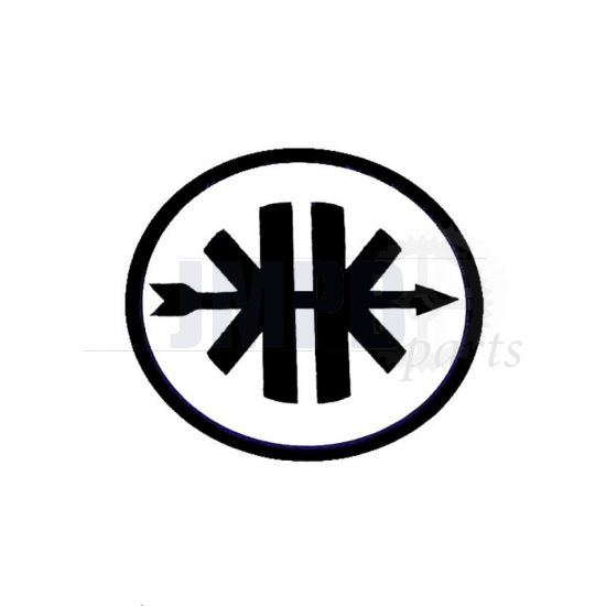 Transfer KK Logo Kreidler - Black - 45MM