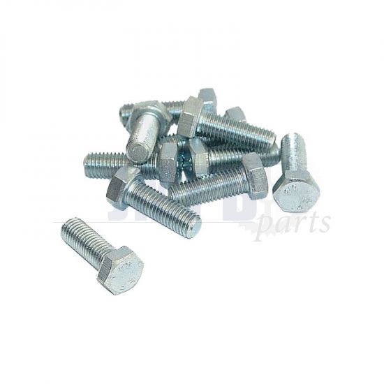 Hex bolt M7X20 Galvanized Din 933