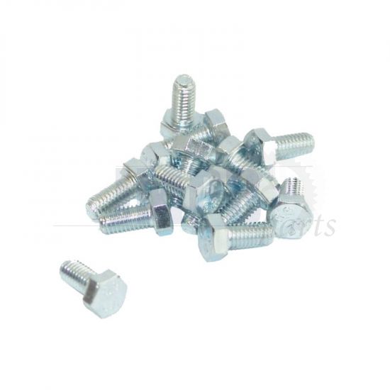 Hex bolt M5X10 Galvanized Din 933