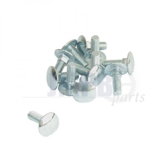 Carriage bolt 5X16 Galvanized Din 603