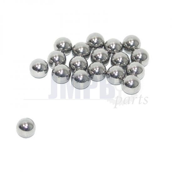 Steering head balls Zundapp 100 pcs. 6.35MM