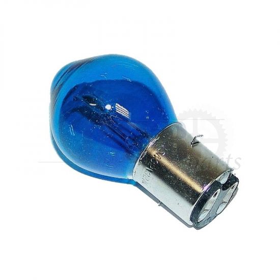 Bulb BA20D 12V 35/35 Watt Blue