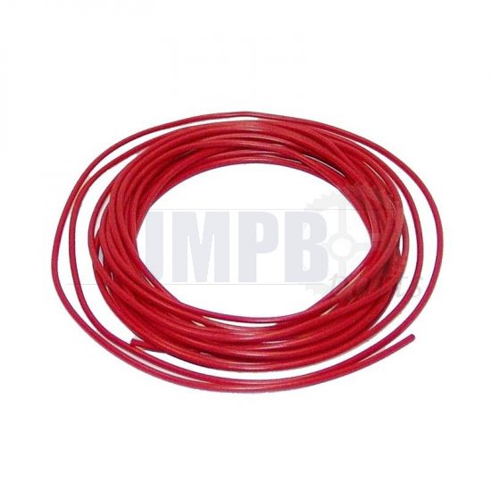 Electric wire 5 Mtr packed  0.5MM² - Red