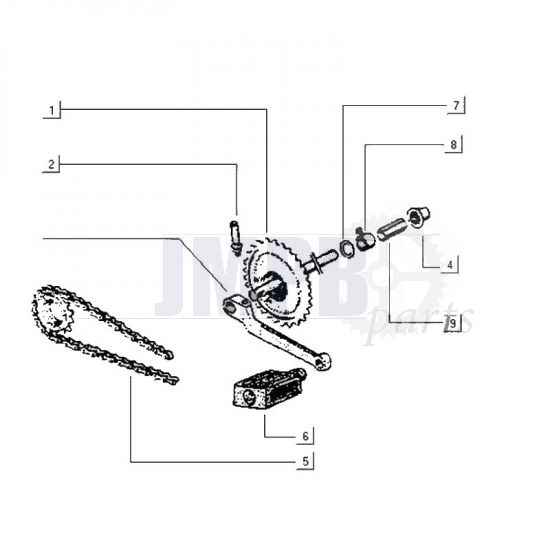 Crank Gilera Citta