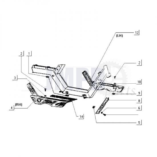 Footboards Gilera Citta