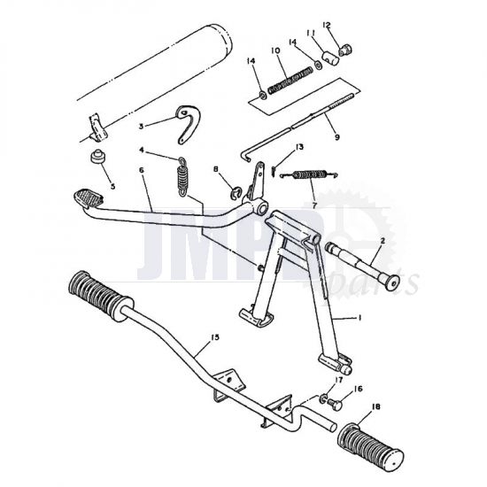 Centre stand Yamaha FS1 2RU