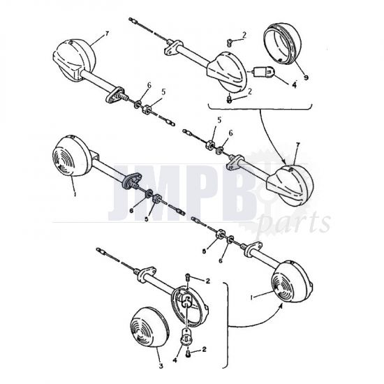 Flashers Yamaha FS1 2RU